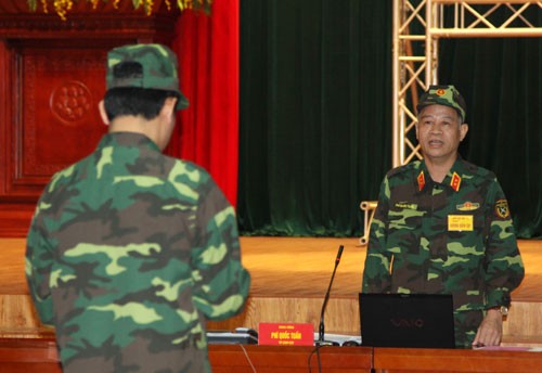 Trung tướng Phí Quốc Tuấn, Tư lệnh Bộ Tư lệnh Thủ đô Hà Nội nhận lệnh chuyển trạng thái SSCĐ